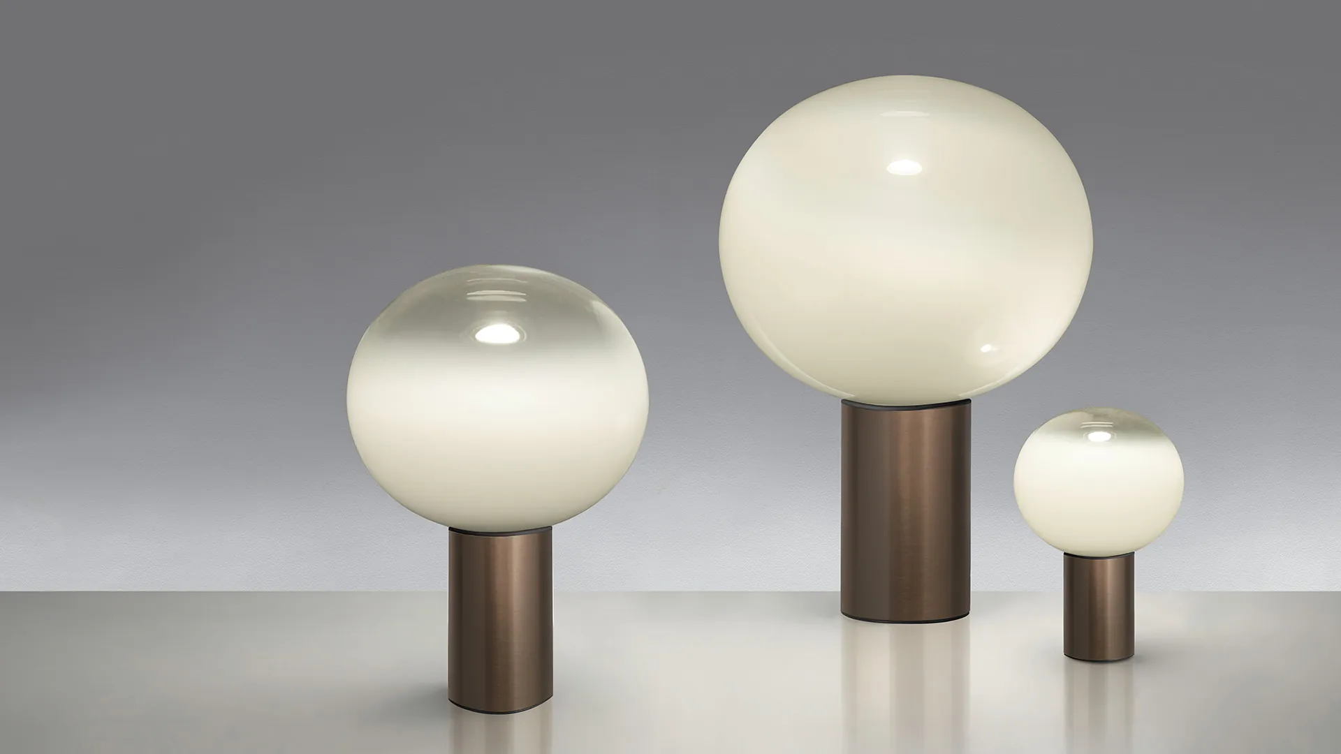 laguna bronze lamp by artemide 5 for donzelli